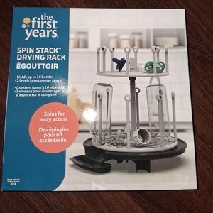Spin Stack Drying Rack - Gray